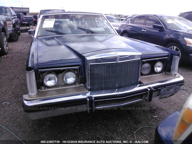 1MRBP95F5BY638686 - 1981 LINCOLN MARK VI GOLD photo 6