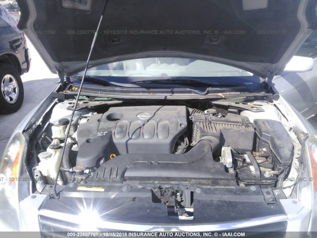 1N4AL21E49N435272 - 2009 NISSAN ALTIMA 2.5/2.5S SILVER photo 10