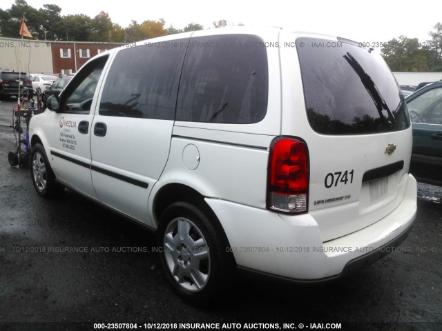 1GNDU23L26D164785 - 2006 CHEVROLET UPLANDER LS WHITE photo 3