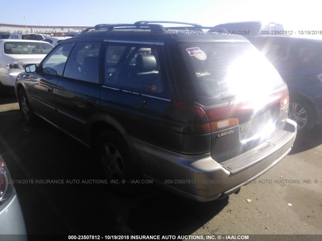 4S3BG6853X7607471 - 1999 SUBARU LEGACY OUTBACK/SSV/LIMITED/30TH GREEN photo 3