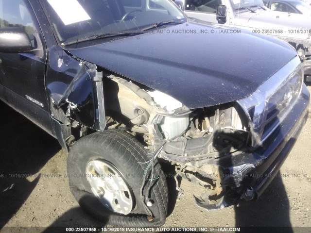 5TELU42N39Z612899 - 2009 TOYOTA TACOMA DOUBLE CAB 黑色 照片 6