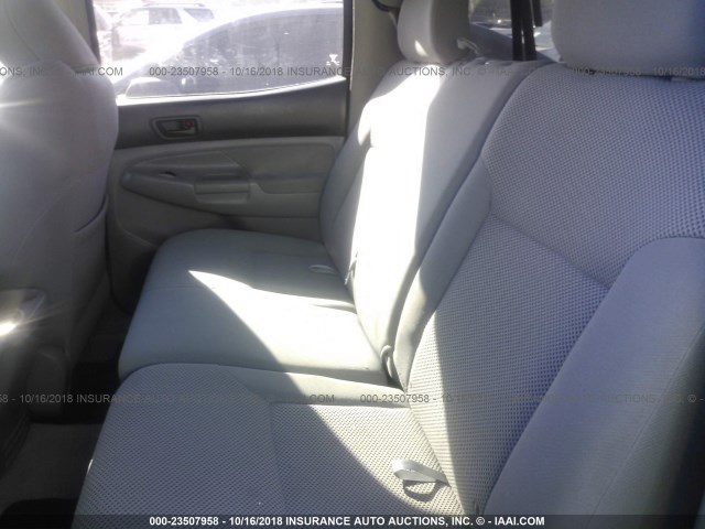 5TELU42N39Z612899 - 2009 TOYOTA TACOMA DOUBLE CAB 黑色 照片 8