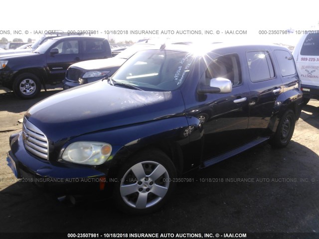3GNDA13DX7S633568 - 2007 CHEVROLET HHR LS Azul foto 2