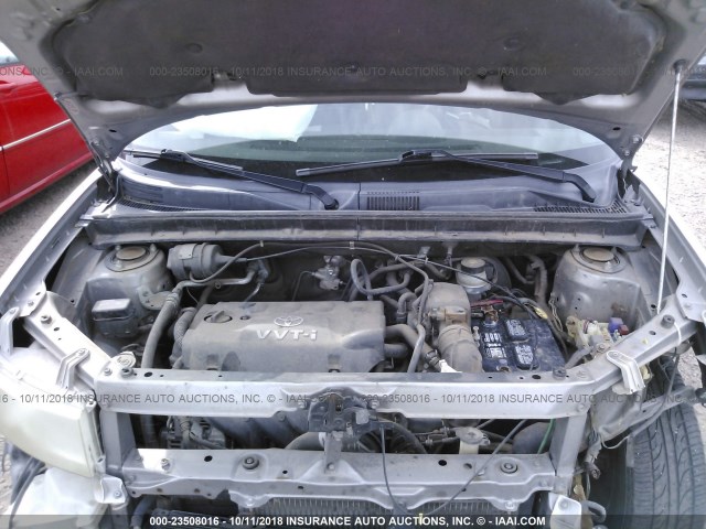 JTLKT324164058559 - 2006 TOYOTA SCION XB Сұр фото 10