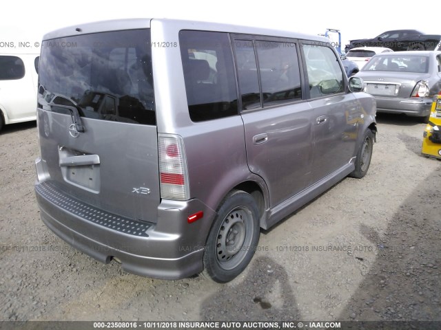 JTLKT324164058559 - 2006 TOYOTA SCION XB Сұр фото 4