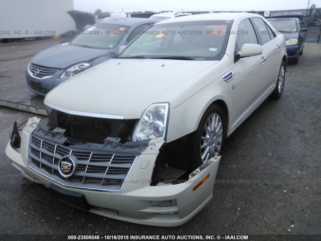 1G6DX6ED5B0120734 - 2011 CADILLAC STS LUXURY PERFORMANCE BEIGE photo 2