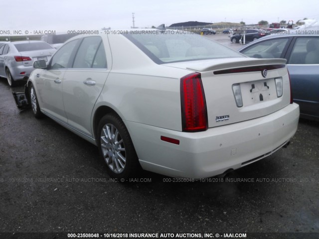 1G6DX6ED5B0120734 - 2011 CADILLAC STS LUXURY PERFORMANCE BEIGE photo 3