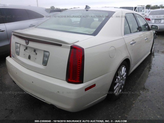 1G6DX6ED5B0120734 - 2011 CADILLAC STS LUXURY PERFORMANCE BEIGE photo 4