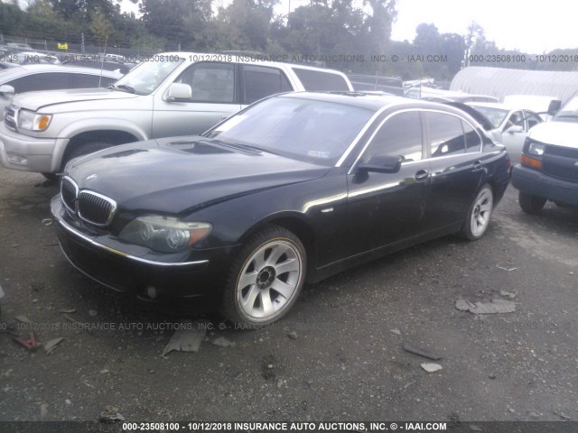 WBAHN83587DT72390 - 2007 BMW 750 BLACK photo 2