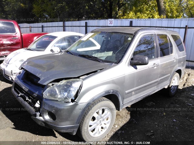 JHLRD78916C056224 - 2006 HONDA CR-V SE/EX GRAY photo 2