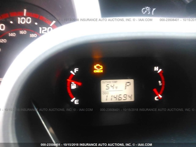 2T1KU40E09C046365 - 2009 TOYOTA COROLLA MATRIX  BLUE photo 7