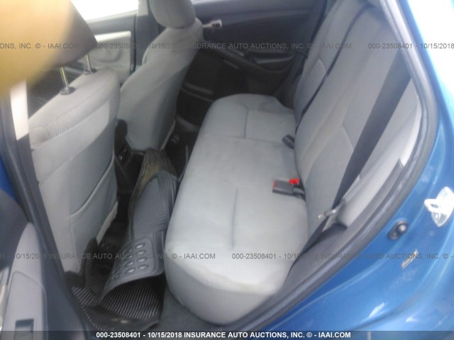 2T1KU40E09C046365 - 2009 TOYOTA COROLLA MATRIX  BLUE photo 8