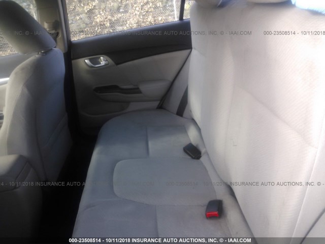 19XFB2F9XDE278116 - 2013 HONDA CIVIC EXL 栗色 照片 8