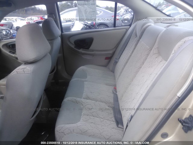 1G1NE52J93M602198 - 2003 CHEVROLET MALIBU LS 金色 照片 8