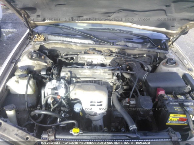 4T1BG22K6YU735533 - 2000 TOYOTA CAMRY CE/LE/XLE 金色 照片 10