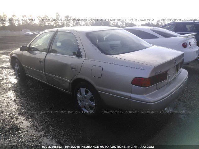 4T1BG22K6YU735533 - 2000 TOYOTA CAMRY CE/LE/XLE 金色 照片 3