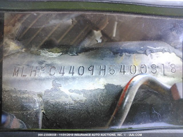 MLHPC4409H5400318 - 2017 HONDA CBR500 RA-ABS GRAY photo 10