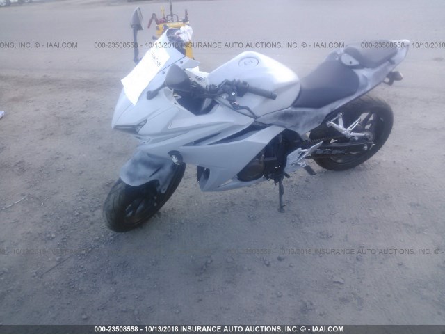 MLHPC4409H5400318 - 2017 HONDA CBR500 RA-ABS GRAY photo 2