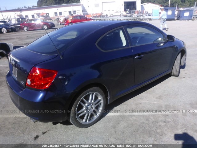 JTKDE177270151436 - 2007 TOYOTA SCION TC 蓝色 照片 4