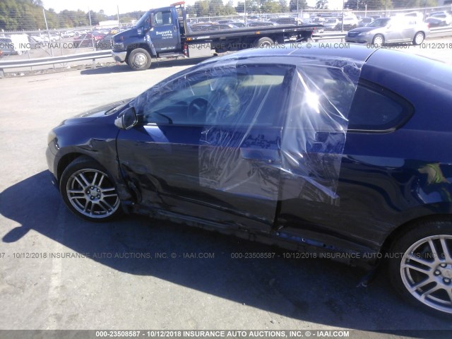 JTKDE177270151436 - 2007 TOYOTA SCION TC 蓝色 照片 6