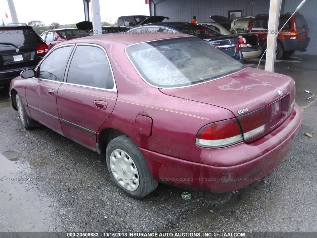 1YVGE22C8S5363326 - 1995 MAZDA 626 DX/LX MAROON photo 3