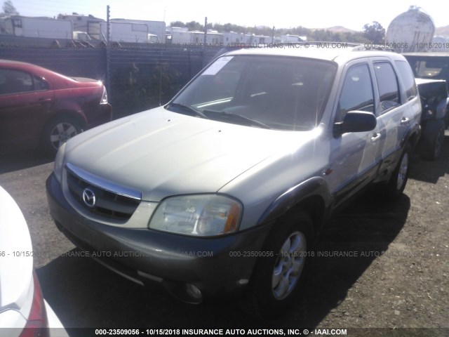 4F2CZ96144KM09748 - 2004 MAZDA TRIBUTE ES 金色 照片 2