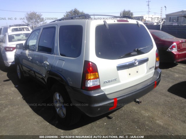 4F2CZ96144KM09748 - 2004 MAZDA TRIBUTE ES 金色 照片 3