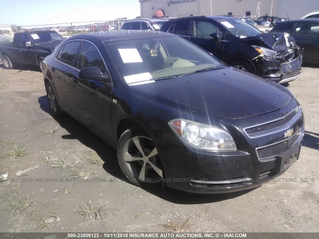 1G1ZJ57B884285990 - 2008 CHEVROLET MALIBU 2LT BLACK photo 1