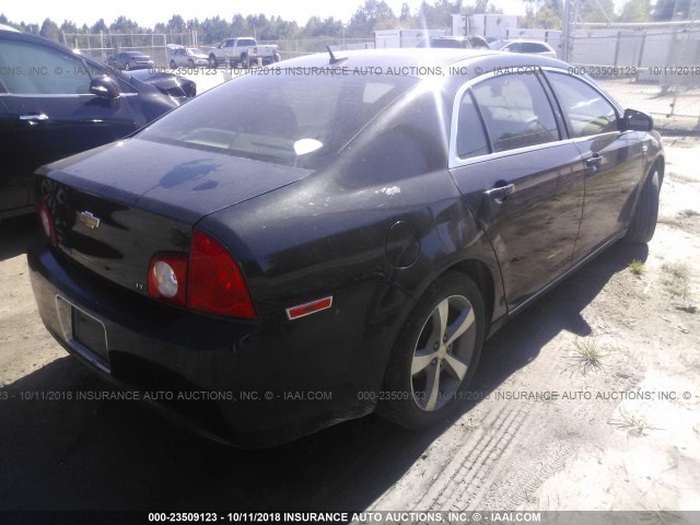 1G1ZJ57B884285990 - 2008 CHEVROLET MALIBU 2LT BLACK photo 4