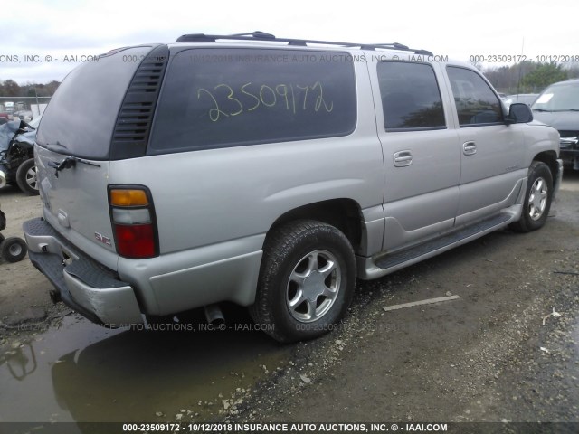 1GKFK66U95J145612 - 2005 GMC YUKON XL DENALI BEIGE photo 4