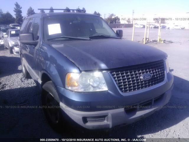 1FMRU13W24LA70763 - 2004 FORD EXPEDITION XLS BLUE photo 1