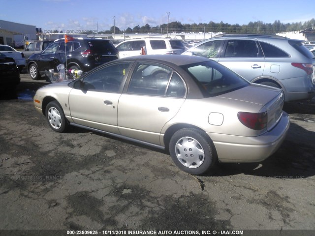 1G8ZH5287YZ248036 - 2000 SATURN SL1 BEIGE photo 3