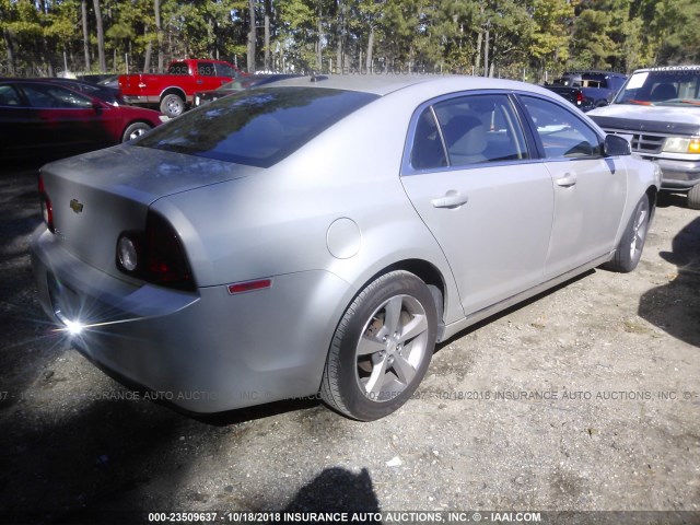 1G1ZC5E19BF262976 - 2011 CHEVROLET MALIBU 1LT GOLD photo 4