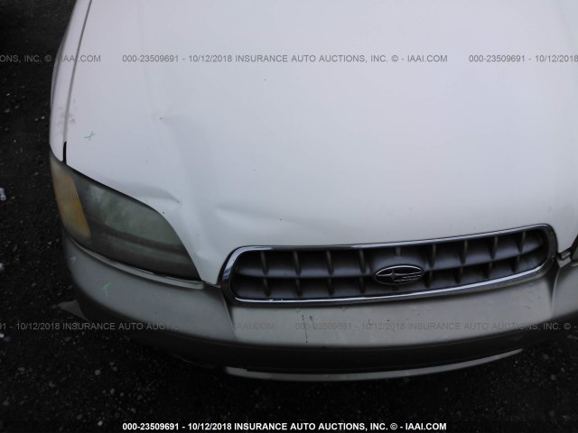 4S3BH675X37610280 - 2003 SUBARU LEGACY OUTBACK AWP 白色 照片 6