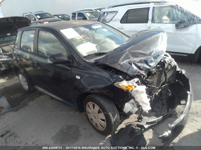 JTKKT624860162852 - 2006 TOYOTA SCION XA BLACK photo 1