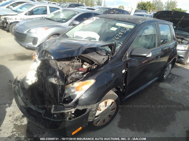 JTKKT624860162852 - 2006 TOYOTA SCION XA BLACK photo 2