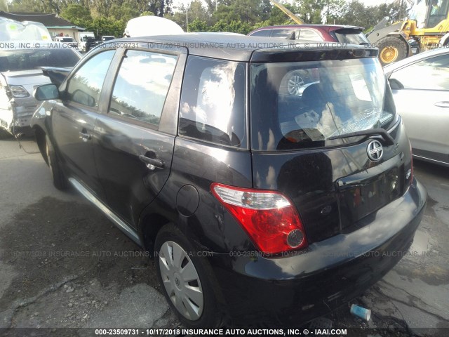 JTKKT624860162852 - 2006 TOYOTA SCION XA BLACK photo 3