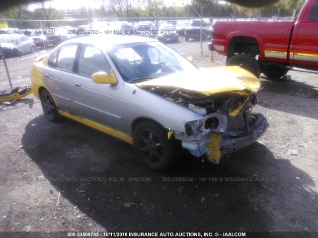 3N1AB51D43L716584 - 2003 NISSAN SENTRA SE-R SPEC V YELLOW photo 1