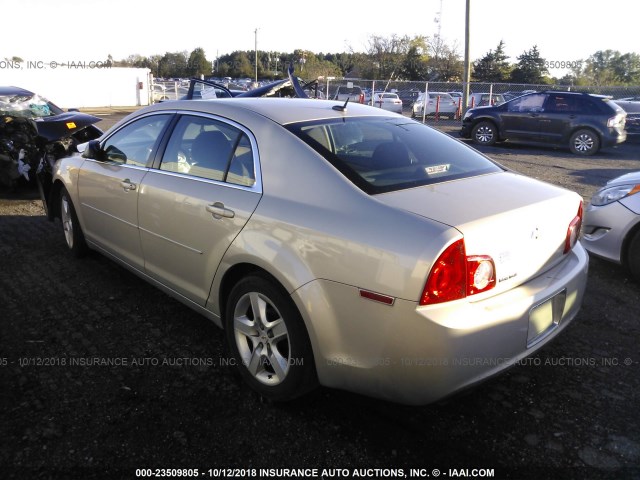 1G1ZB5EB8AF143455 - 2010 CHEVROLET MALIBU LS 棕色 照片 3