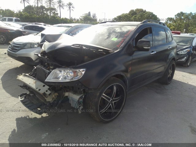 4S4WX92DX84416373 - 2008 SUBARU TRIBECA LIMITED BLACK photo 2