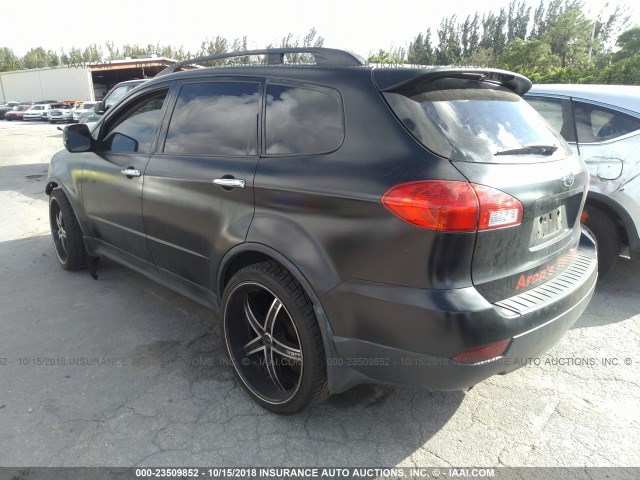 4S4WX92DX84416373 - 2008 SUBARU TRIBECA LIMITED BLACK photo 3