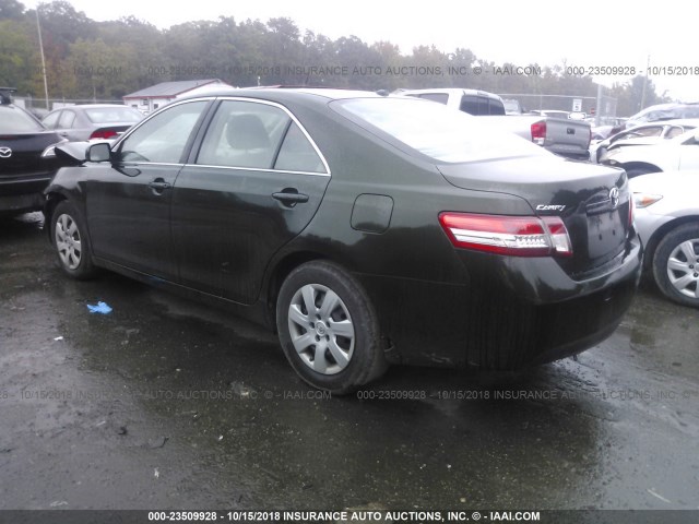 4T1BF3EK2AU517681 - 2010 TOYOTA CAMRY SE/LE/XLE მწვანე ფოტო 3