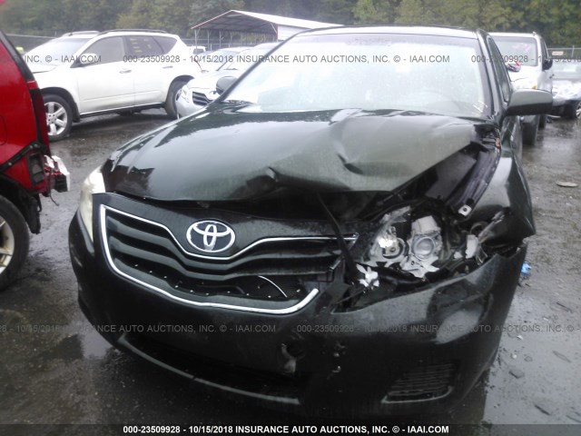 4T1BF3EK2AU517681 - 2010 TOYOTA CAMRY SE/LE/XLE მწვანე ფოტო 6