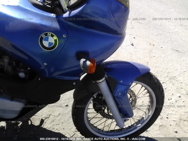 WB10166A4XXA17661 - 1999 BMW F650 BLUE photo 5