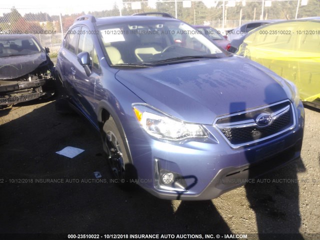 JF2GPANCXH8209649 - 2017 SUBARU CROSSTREK LIMITED BLUE photo 1