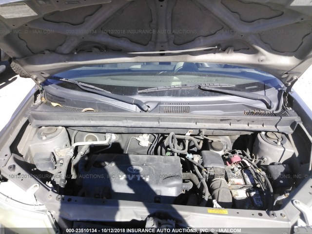 JTLKT324954000147 - 2005 TOYOTA SCION XB Сұр фото 10