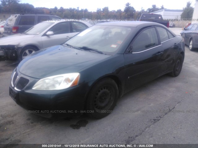 1G2ZF58B374161619 - 2007 PONTIAC G6 VALUE LEADER/BASE GREEN photo 2