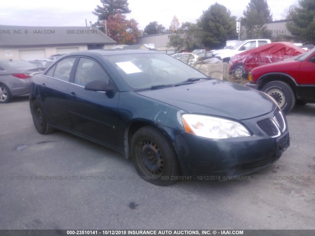 1G2ZF58B374161619 - 2007 PONTIAC G6 VALUE LEADER/BASE GREEN photo 6
