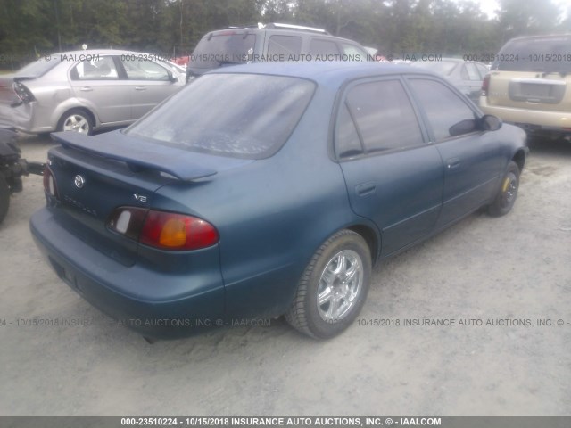 2T1BR12EXWC020297 - 1998 TOYOTA COROLLA VE/CE/LE 蓝色 照片 4