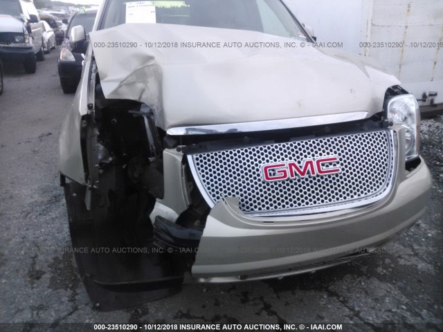 1GKS2EEF8DR359647 - 2013 GMC YUKON DENALI GOLD photo 6